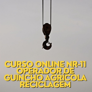 Curso Online NR-11 Operador de Guincho Agrícola Reciclagem Curso a Distancia para Empresas Curso Online de Operador de Maquina