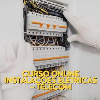 Curso Online Instalações elétricas – Telecom Curso a Distancia para Empresas Curso Online de Operador de Maquina