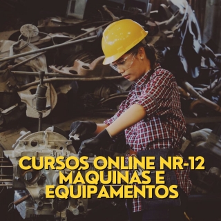 Cursos Online NR-12 Máquinas e Equipamentos Curso a Distancia para Empresas Curso Online de Operador de Maquina