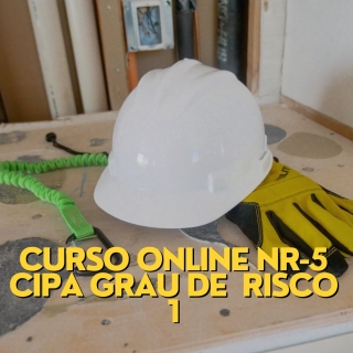 Curso Online NR-5 CIPA Grau de  Risco 1 Curso a Distancia para Empresas Curso Online de Operador de Maquina