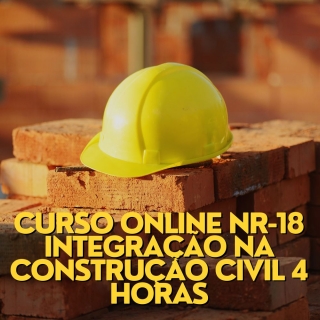 Curso Online NR-18 Integração na Construção Civil 4 Horas Curso Empresarial Itaim Bibi Curso a Distancia de Empilhadeira