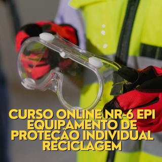 Curso Online NR-6 EPI Equipamento de Proteção Individual Reciclagem Curso a Distancia para Empresas Curso Online de Operador de Maquina